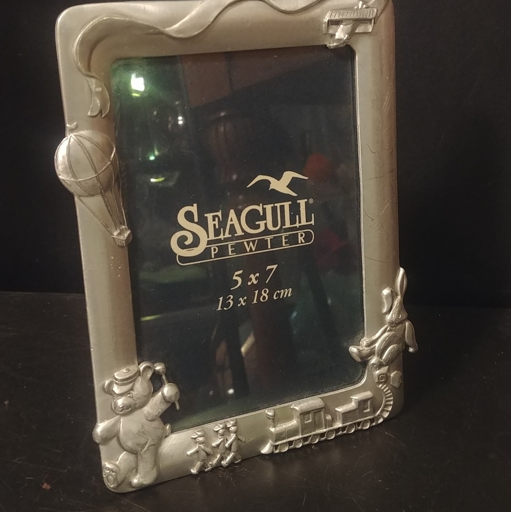 Seagull Pewter 5 x 7" Photo Frame (Boy)